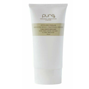 Pure Styling Cream - Medium Hold Natural Shine Pliable Cream 150ml x 2 Pure Hair Care - On Line Hair Depot