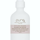 Pure Styling Primer 200ml Anti Humidity Heat Protection Rapid Blow Dry Tonic Pure Hair Care - On Line Hair Depot