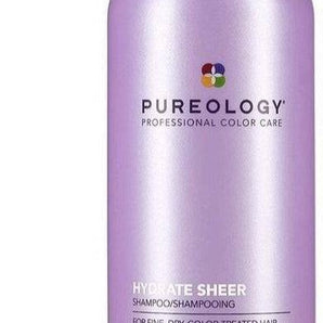 Pureology Hydrate Sheer Shampoo 1lt hydrates fine dry, color-treated hair - On Line Hair Depot