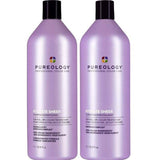 Pureology Hydrate Sheer Shampoo and Conditioner 1000 ml Duo Pureology - On Line Hair Depot