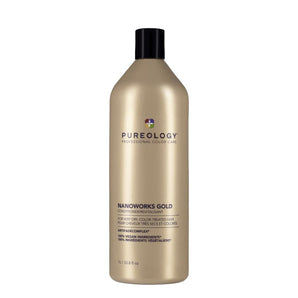 Pureology Nanoworks Gold Conditioner 1000ml Pureology - On Line Hair Depot