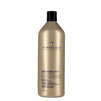 Pureology Nanoworks Gold Shampoo 1000ml Pureology - On Line Hair Depot