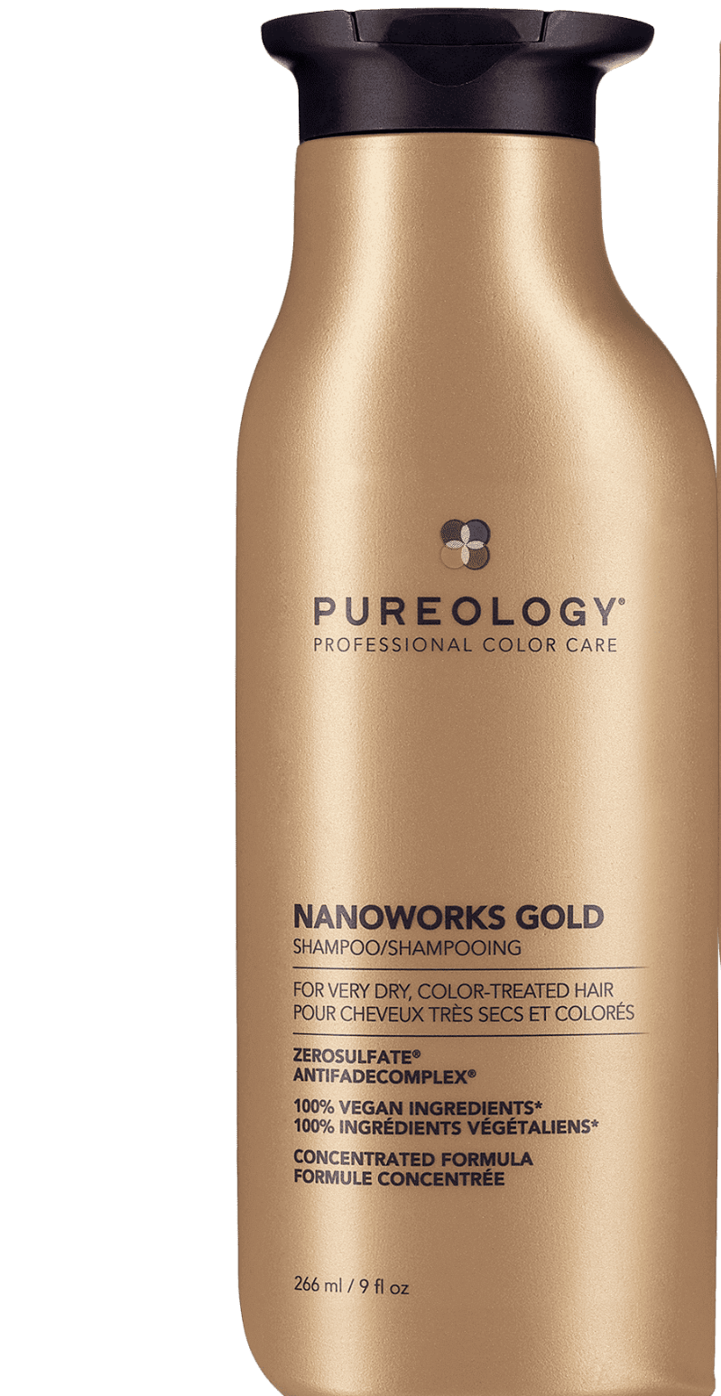 Pureology Nanoworks Gold Shampoo  250ml Restores and Strengthens Hair - On Line Hair Depot