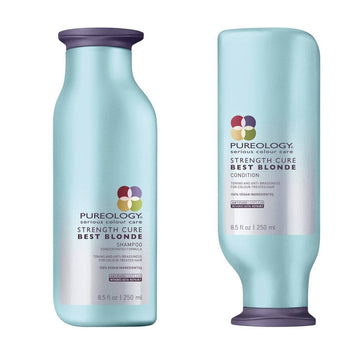 Pureology Strength Cure Best Blonde Shampoo and Conditioner 250ml Duo Pureology - On Line Hair Depot