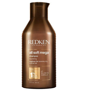 Redken All Soft Mega Shampoo 300ml for Severely Dry Coarse Hair in Need of Intense Moisture Redken 5th Avenue NYC - On Line Hair Depot