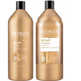 Redken All Soft Shampoo and Conditioner 1 Litre DUO for Dry, Brittle Hair in need of Moisture Redken 5th Avenue NYC - On Line Hair Depot