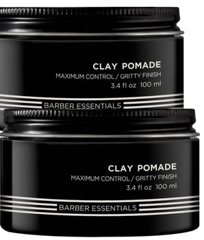 Redken BREWS Clay Pomade Mens Hair Clay 2 x 100ml Duo Pack All hair types RFM Redken 5th Avenue NYC - On Line Hair Depot