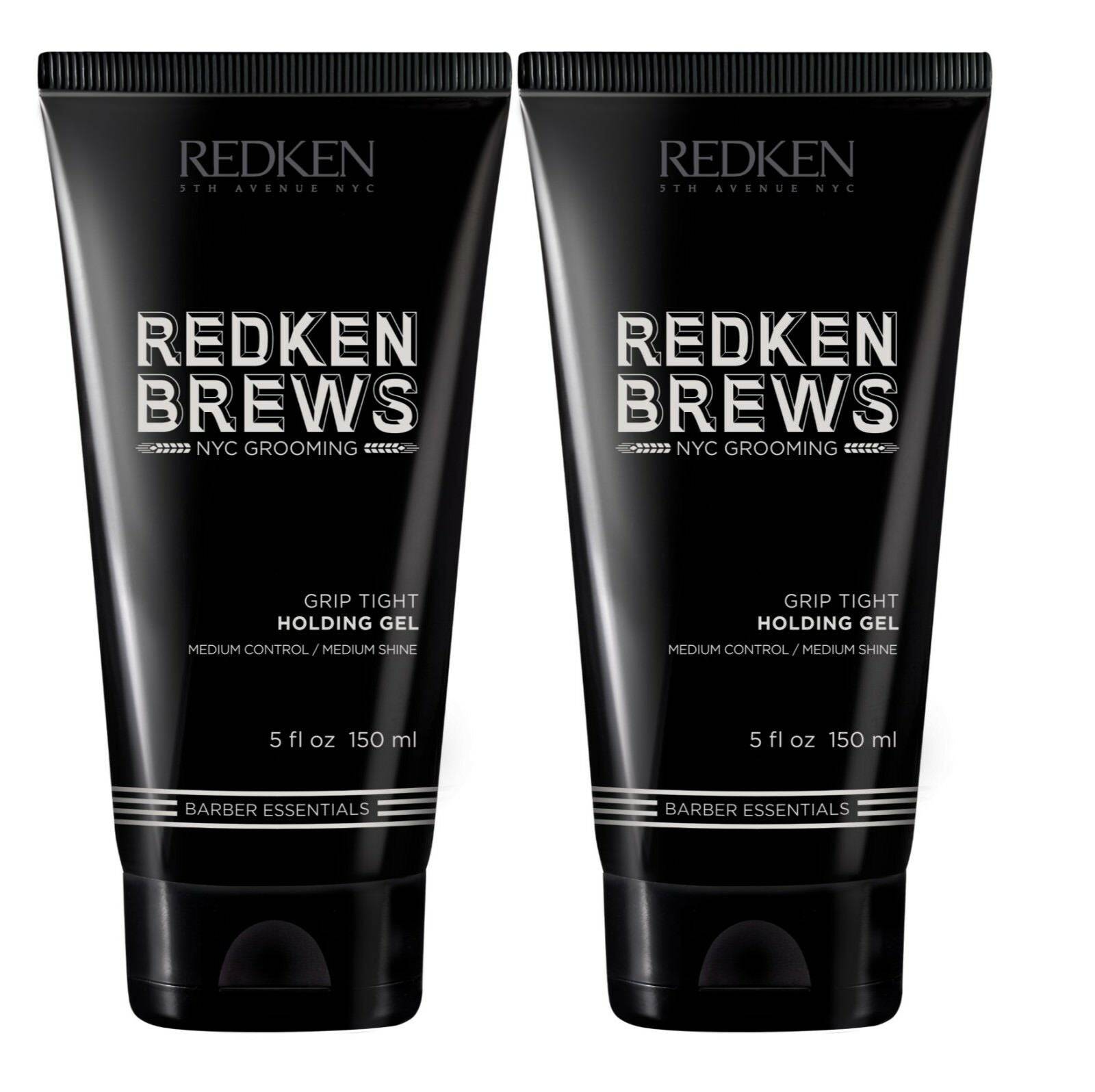Redken BREWS Grip Tight Molding Gel 2 x 150ml Duo Pack All hair types RFM Redken 5th Avenue NYC - On Line Hair Depot