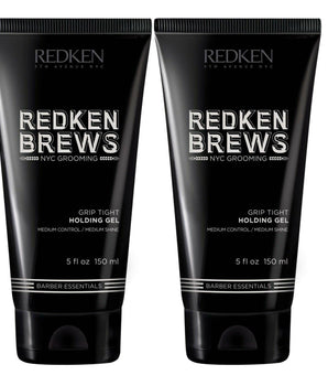 Redken BREWS Grip Tight Molding Gel 2 x 150ml Duo Pack All hair types RFM Redken 5th Avenue NYC - On Line Hair Depot
