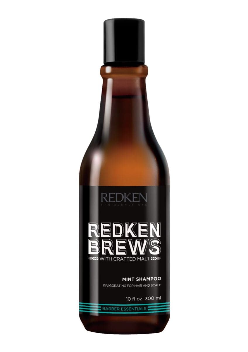 Redken Brews Mint Clean Shampoo 1 x 300ml All hair types for men - On Line Hair Depot