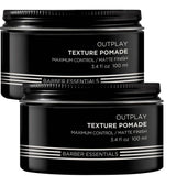 Redken Brews Outplay Texture Pomade 2 x 100ml  All hair types RFM - On Line Hair Depot