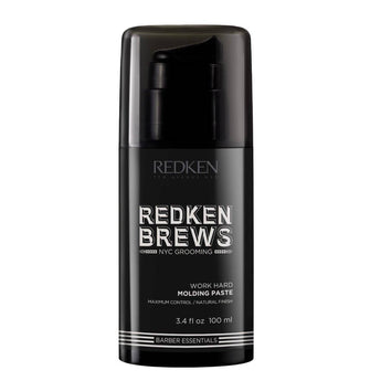 Redken Brews Work Hard Molding Paste for Styling All Hair Types Redken 5th Avenue NYC - On Line Hair Depot
