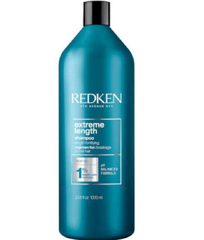 Redken Extreme Length 1lt Shampoo for longer stronger hair Redken 5th Avenue NYC - On Line Hair Depot
