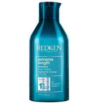 Redken Extreme Length Shampoo 300ml and Conditioner 300ml Duo for longer stronger hair Redken 5th Avenue NYC - On Line Hair Depot