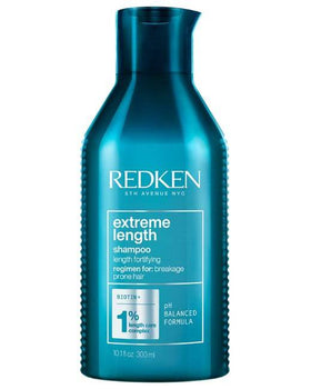 Redken Extreme Length Shampoo 300ml for longer stronger hair Redken 5th Avenue NYC - On Line Hair Depot