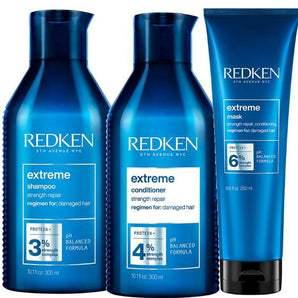 Redken Extreme Shampoo, Conditioner and mask/Treatment Triple Pack - On Line Hair Depot