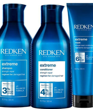 Redken Extreme Shampoo, Conditioner and mask/Treatment Triple Pack Redken 5th Avenue NYC - On Line Hair Depot