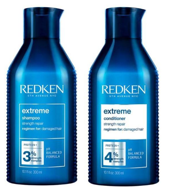 Redken Extreme Shampoo &amp; Conditioner Duo is your professional-grade repair system. Trusted by stylists worldwide, this power pair works at every level of the hair fibre to fortify, protect, and revive even the most distressed hair. - On Line Hair Depot