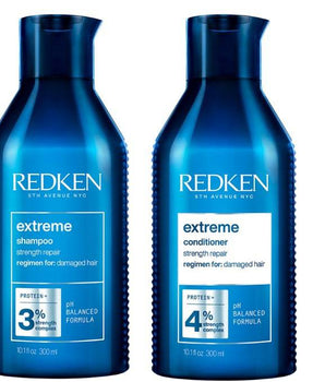 Redken Extreme Shampoo, Conditioner Duo for Damaged Hair in Need of Strength and Repair Redken 5th Avenue NYC - On Line Hair Depot