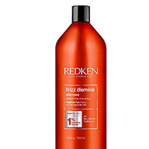 Redken Frizz Dismiss Shampoo 1lt for humidity protection and Smoothing - On Line Hair Depot