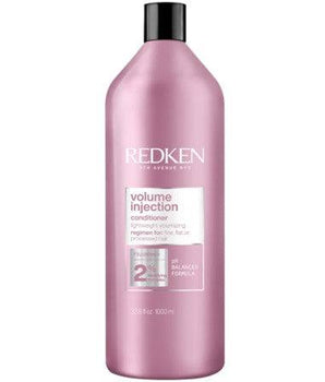 Redken Volume Injection Conditioner 1lt for fine or flat hair in need of volume or lift Redken 5th Avenue NYC - On Line Hair Depot