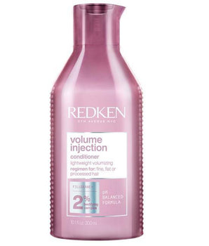 Redken Volume Injection Conditioner 300ml for fine or flat hair in need of volume or lift Redken 5th Avenue NYC - On Line Hair Depot