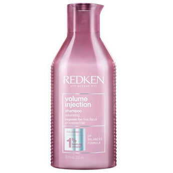 Redken Volume Injection Lifting Shampoo 300ml for fine or flat hair in need of volume or lift Redken 5th Avenue NYC - On Line Hair Depot