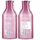 Redken Volume Injection Lifting Shampoo and Conditioner Duo for fine or flat hair in need of volume or lift Redken 5th Avenue NYC - On Line Hair Depot