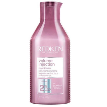 Redken Volume Injection Lifting Shampoo and Conditioner Duo for fine or flat hair in need of volume or lift Redken 5th Avenue NYC - On Line Hair Depot