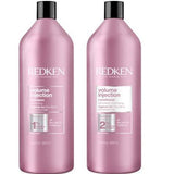 Redken Volume Injection Shampoo and Conditioner 1lt Duo Pack for fine or flat hair in need of volume or lift Redken 5th Avenue NYC - On Line Hair Depot