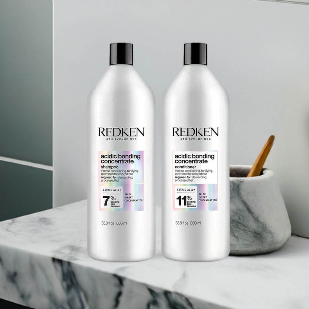 Redken Acidic Bonding Concentrate Shampoo & Conditioner 1000ml DUO - On Line Hair Depot