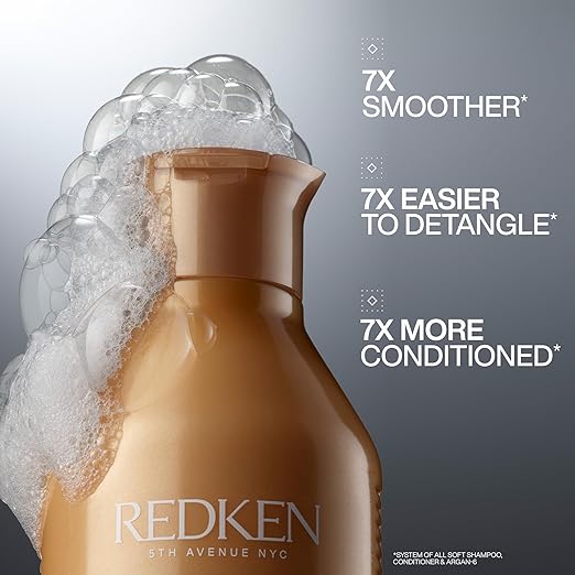 Redken All Soft Shampoo & Conditioner 300ml Duo Hair in Need of Moisture - On Line Hair Depot