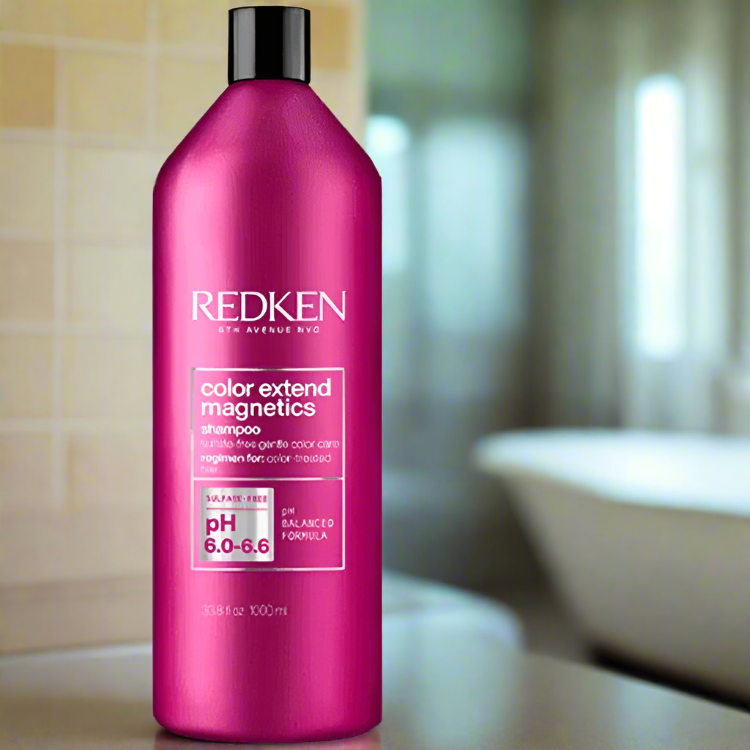 Redken Color Extend Magnetics 1lt Colour Shampoo for Colored Treated Hair Vibrance and Fade Protection - On Line Hair Depot