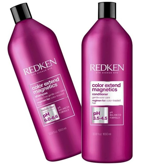 Redken Color Extend Magnetics 1lt Duo Gentle Colour Care Treated Hair - On Line Hair Depot