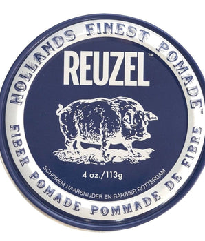 Reuzel Dark Blue Fibre Pomade 113g Firm and Pliable Reuzel - On Line Hair Depot