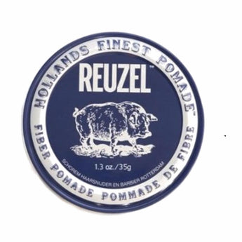 Reuzel Dark Blue Fibre Pomade 35g Firm and Pliable Reuzel - On Line Hair Depot