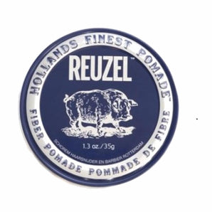 Reuzel Dark Blue Fibre Pomade 35g Firm and Pliable Reuzel - On Line Hair Depot