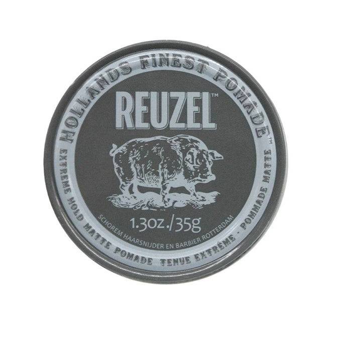 Reuzel Grey Extreme Hold Matte Pomade No Shine 35g - On Line Hair Depot