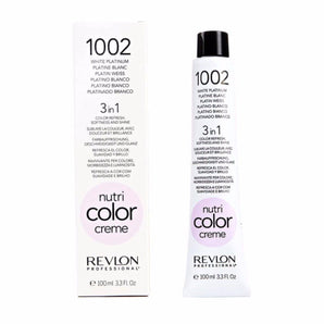 REVLON NUTRI CREME COLOR 100ml  WHITE PLATINUM  1002 Revlon - On Line Hair Depot