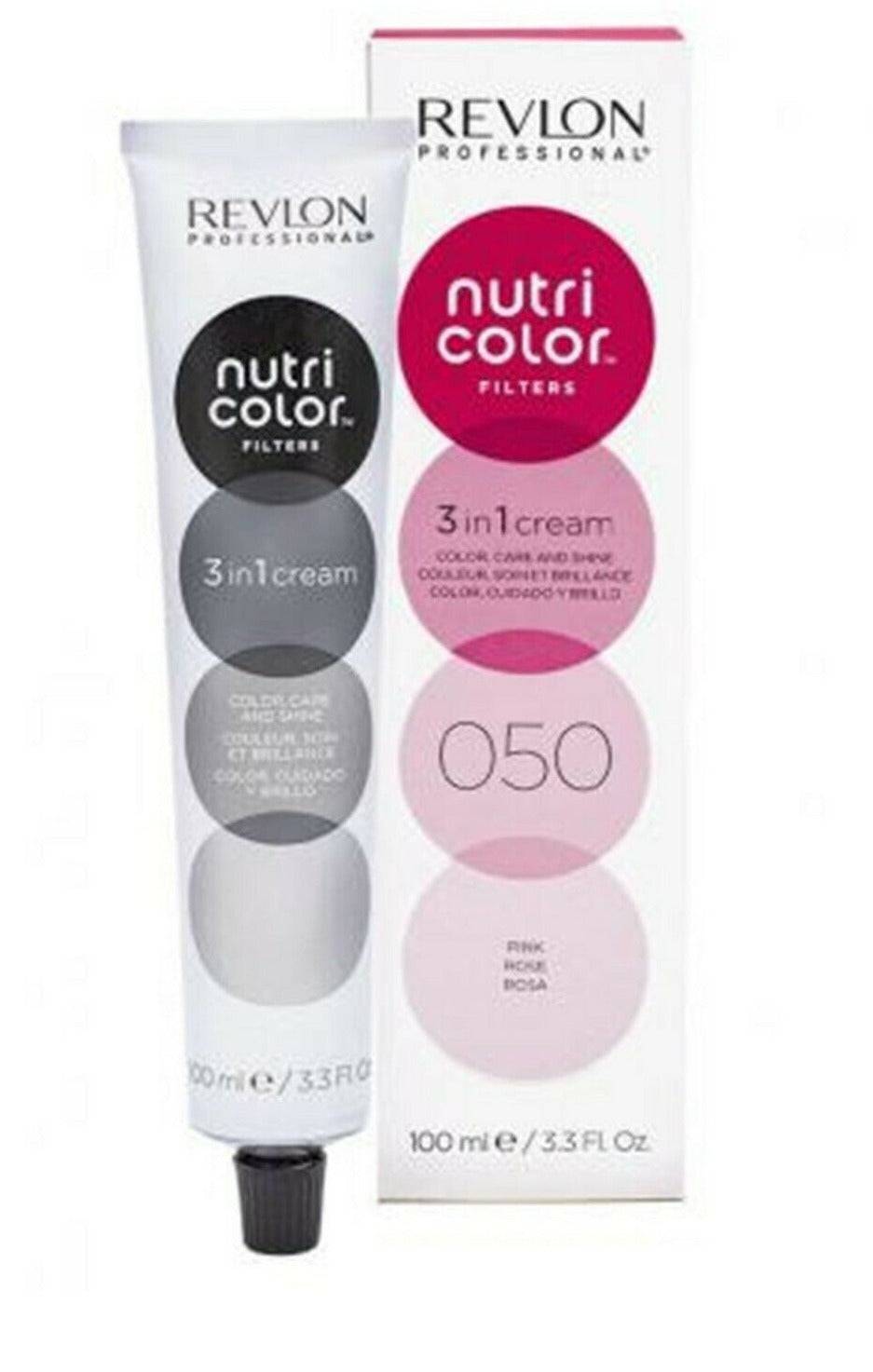 Revlon Professional Nutri Color Creme 3 in 1 Cream 050 Pink 100ml - On Line Hair Depot