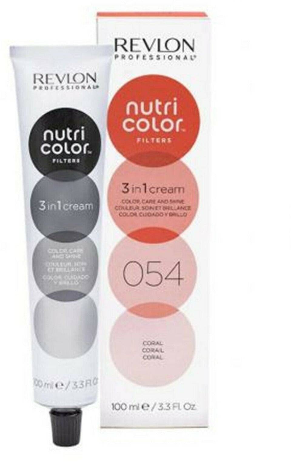 Revlon Professional Nutri Color Creme 3 in 1 Cream 054 Coral 100ml - On Line Hair Depot