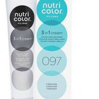 Revlon Professional Nutri Color Creme 3 in 1 Cream 097 Turquoise 100ml Revlon - On Line Hair Depot