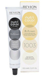 Revlon Professional Nutri Color Creme 3 in 1 Cream 1003 Pale Golden 100ml Revlon - On Line Hair Depot