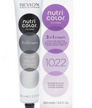 Revlon Professional Nutri Color Creme 3 in 1 Cream 1022 Intense Platinum 100ml Revlon - On Line Hair Depot
