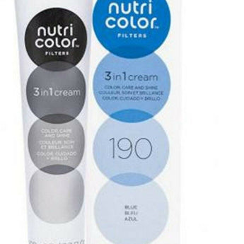 Revlon Professional Nutri Color Creme 3 in 1 Cream 190 Blue 100ml Revlon - On Line Hair Depot