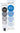 Revlon Professional Nutri Color Creme 3 in 1 Cream 190 Blue 100ml Revlon - On Line Hair Depot