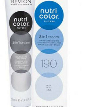 Revlon Professional Nutri Color Creme 3 in 1 Cream 190 Blue 100ml Revlon - On Line Hair Depot