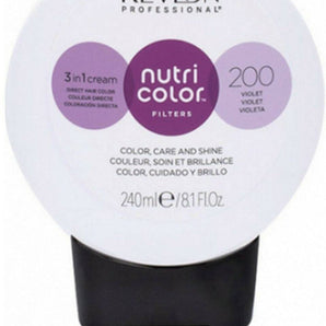 Revlon Professional Nutri Color Creme 3 in 1 Cream 200 Violet 240ml Revlon - On Line Hair Depot