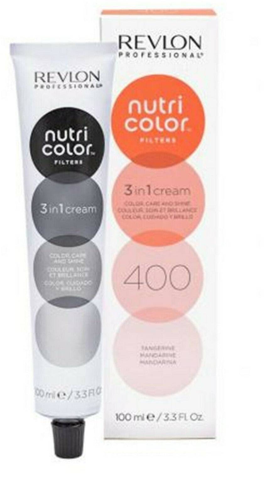 Revlon Professional Nutri Color Creme 3 in 1 Cream 400 Tangerine 100ml - On Line Hair Depot