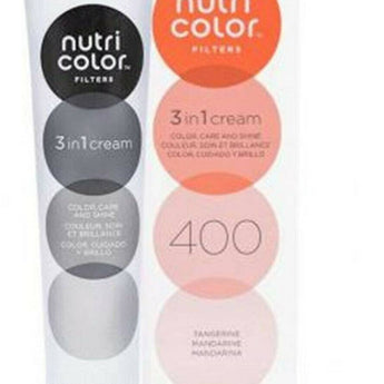Revlon Professional Nutri Color Creme 3 in 1 Cream 400 Tangerine 100ml Revlon - On Line Hair Depot